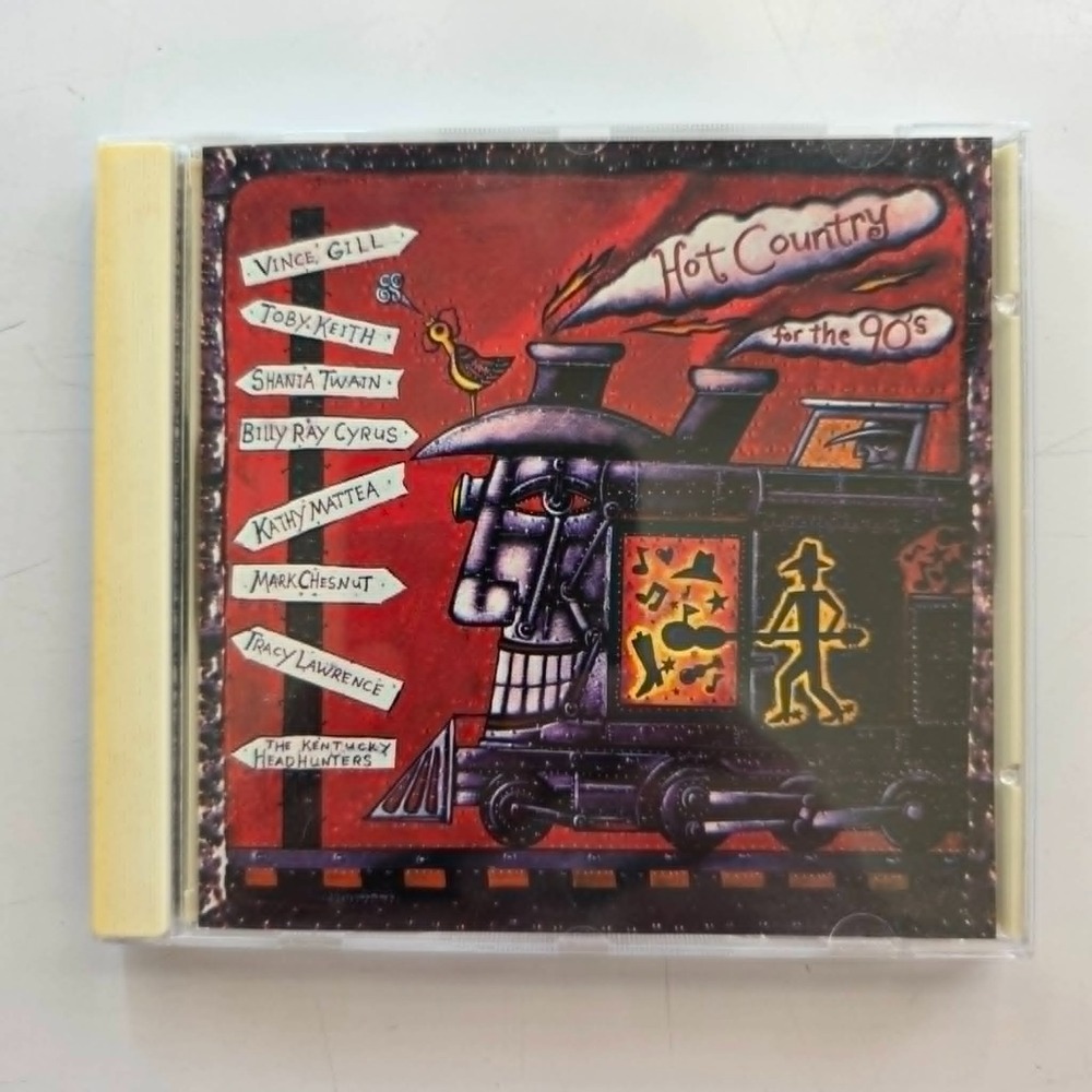 Hot Country for the 90's by Various Artist (CD, 1996) Contemporary Country
